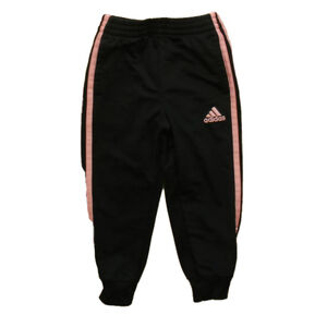 Adidas Girls Black | Pink Athletic Pants size: 2T